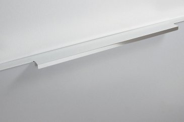 Ray торцевая мебельная ручка для фасадов 450 мм хром полированный
