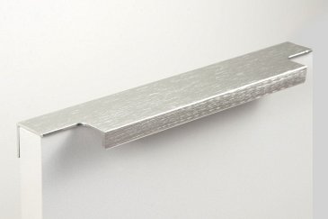 Ray торцевая мебельная ручка для фасадов 200 мм нержавеющая сталь