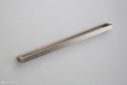 12782 мебельная ручка-скоба 320 мм никель сатиновый