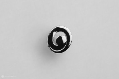 WPO6200 мебельная ручка-кнопка полированный хром