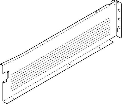 METABOX, Царга К, 118/450 мм, 25 кг, серая, лев.