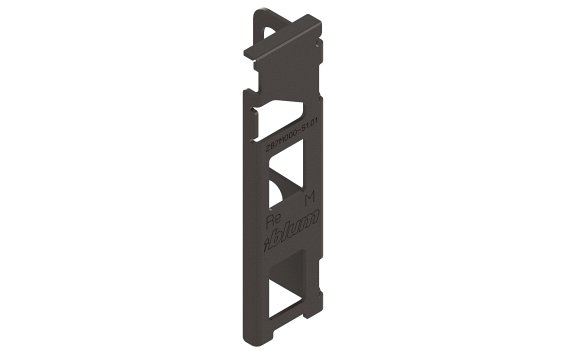 LEGRABOX держатель задней стенки из ДСП, высота 102 мм, правый, гавана коричневый