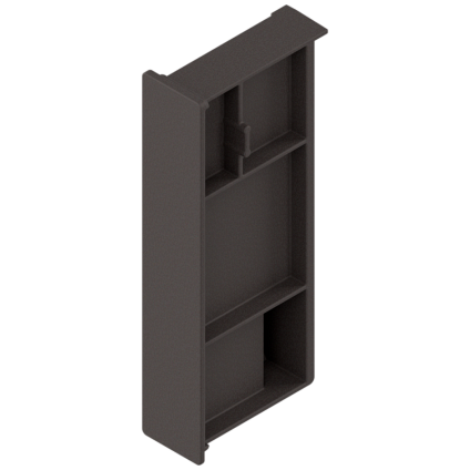 Заглушка под низкую вставку, правая, гавана коричневый