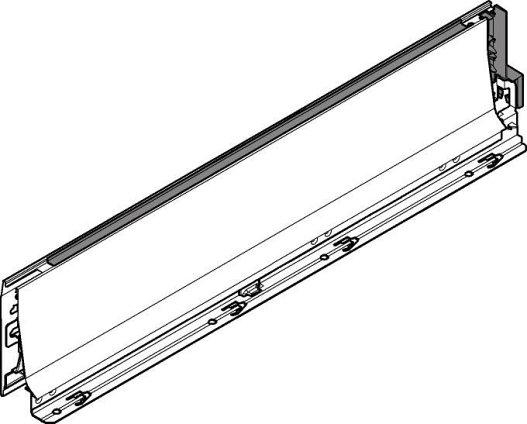 TANDEMBOX intivo, царга L 101/270мм, белая, лев.