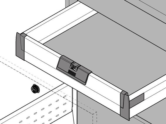 Ручка с поводком для внутренногоящика TANDEMBOX Plus