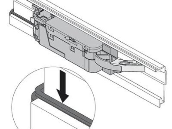 SERVO-DRIVE, горизонтальный несущий профиль 1143 мм