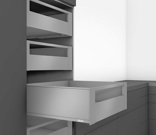 Внутренний ящик LEGRABOX pure (высота C 177, глубина 350 мм), серый орион