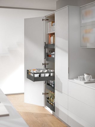 Внутренний ящик TANDEMBOX antaro TIP-ON BLUMOTION (высота D 224, глубина 270 мм, 10-20 кг), серый орион