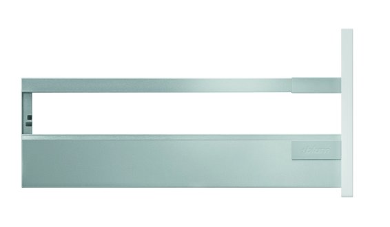 Ящик TANDEMBOX antaro TIP-ON BLUMOTION (высота B 160, глубина 400 мм, до 10-30 кг), крепление INSERTA, серый